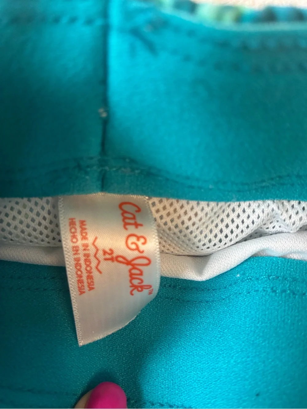 Cat and Jack swim trunks 2T